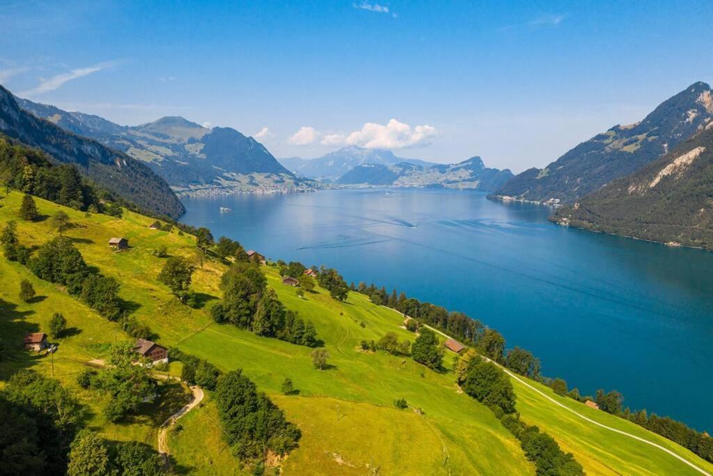 Exklusives Chalet Mit Traumhafter See- Und Bergsicht سيليسبيرغ المظهر الخارجي الصورة